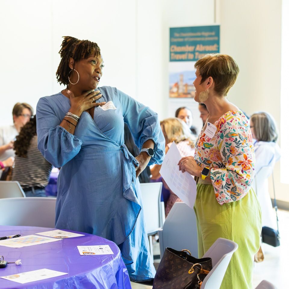 Charlottesville Regional Chamber of Commerce Luncheon Event with Business Women's Round Table.