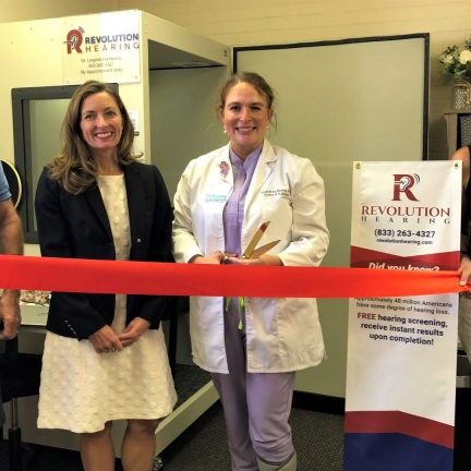 Revolution Hearing Ribbon Cutting widescreen Revolution Hearing Ribbon Cutting widescreen