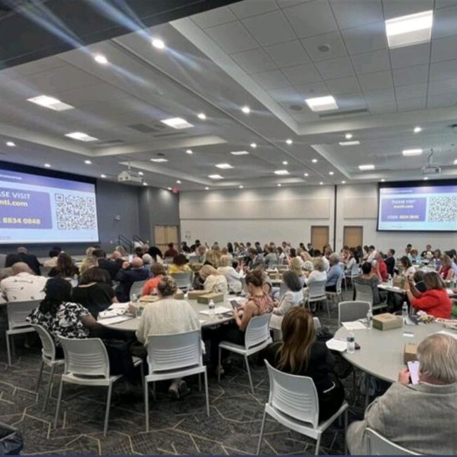 Photo of attendees curtesy of the Virginia Chamber